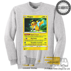 Pikajew Trading Card Pikachu Jewish shirt