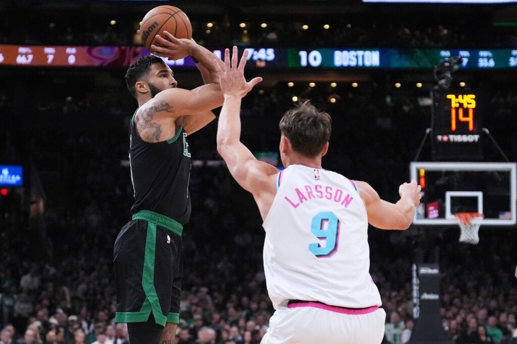Celtics Upset: Heat Win on Road, Continue Six-Game Streak, hoodie, sweater, long sleeve and tank top Celtics Upset Heat Win on Road Continue Six Game Streak 2
