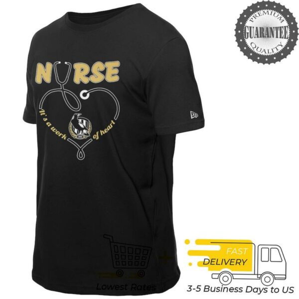 Collingwood FC nurse it’s a work of heart shirt