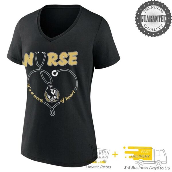 Collingwood FC nurse it’s a work of heart shirt