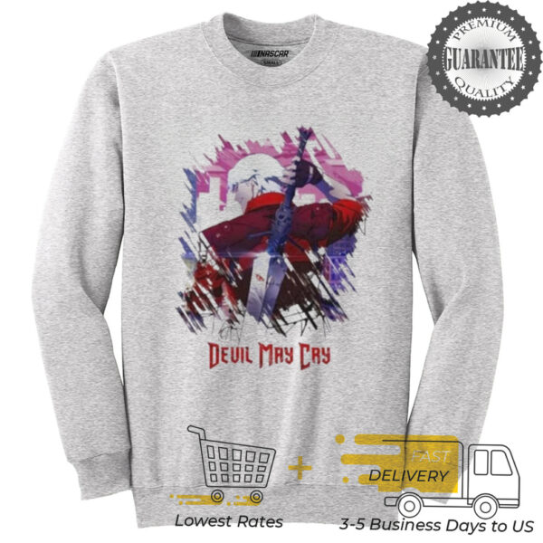Devil may cry dante oversized faded shirt