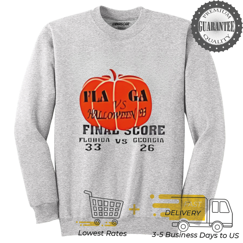 Florida vs Georgia 1993 Final Score pumpkin shirt Florida vs Georgia 1993 Final Score pumpkin shirt