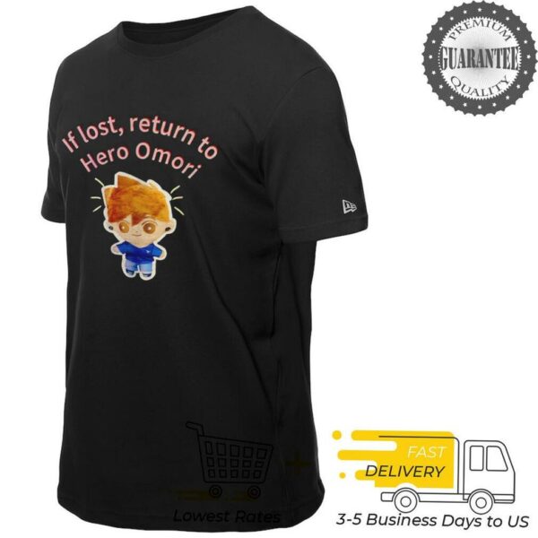 If lost return to hero Omori shirt