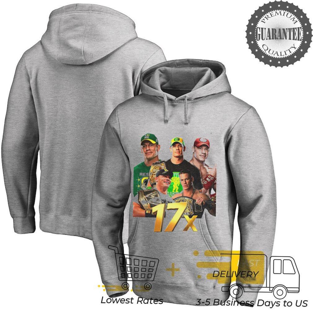John Cena 17x Champion Graphic WWE shirt John Cena 17x Champion Graphic WWE shirt