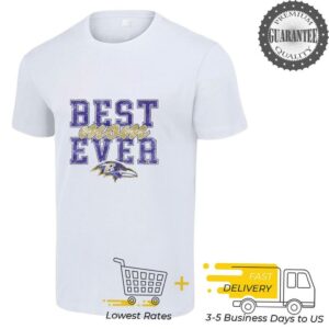 Baltimore Ravens Best Mom Ever Mother’s Day 2025 shirt