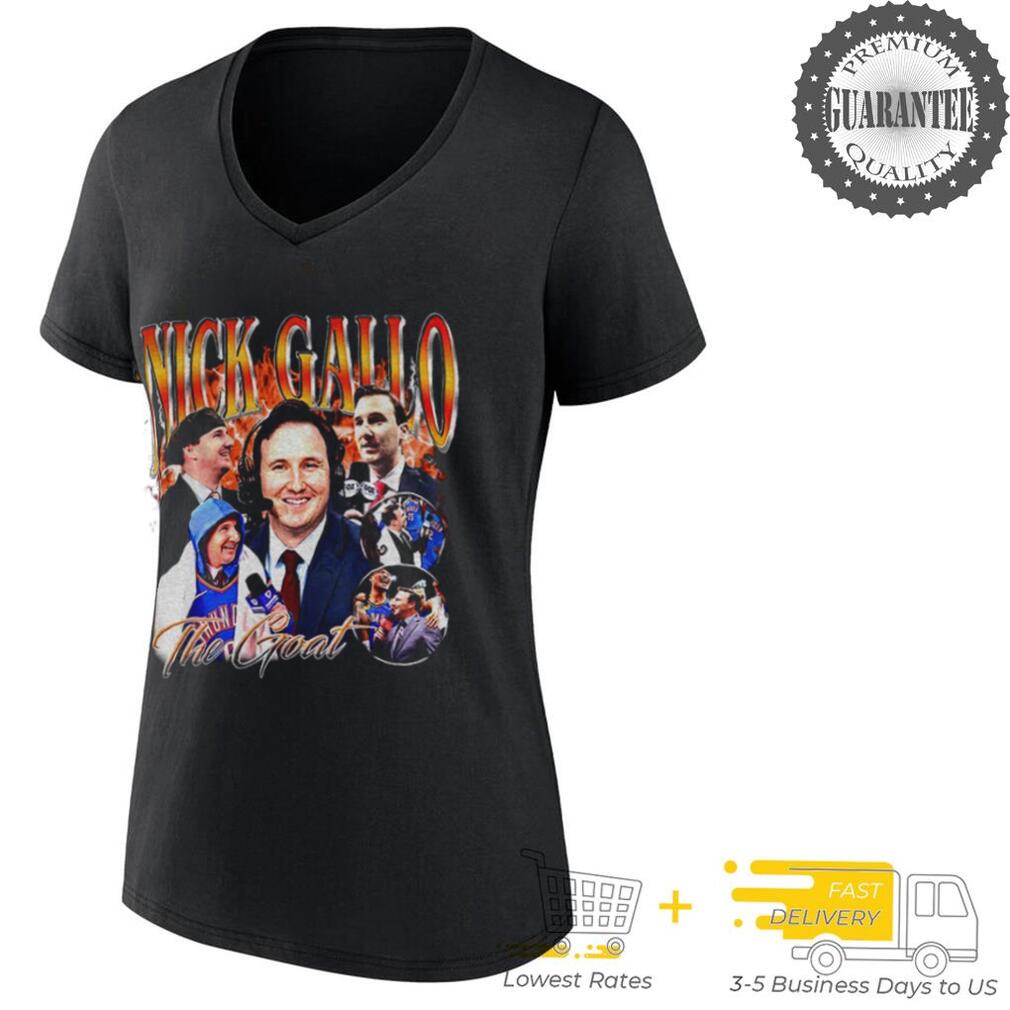 Nick Gallo The Goat Funny Momment shirt Nick Gallo The Goat Funny Momment shirt