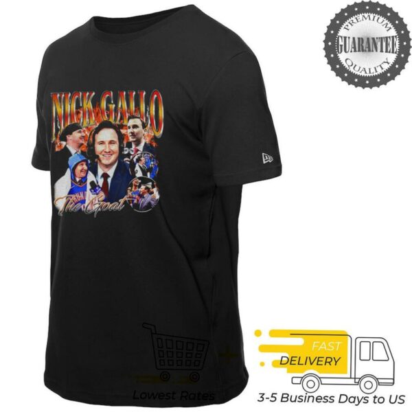 Nick Gallo The Goat Funny Momment shirt