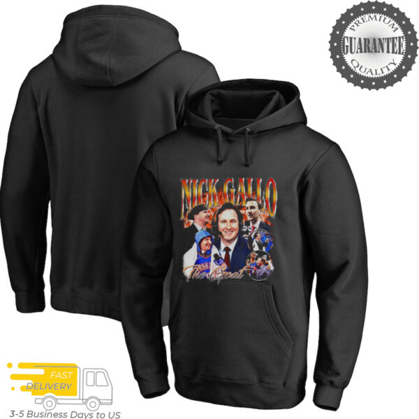 Nick Gallo The Goat Funny Momment shirt