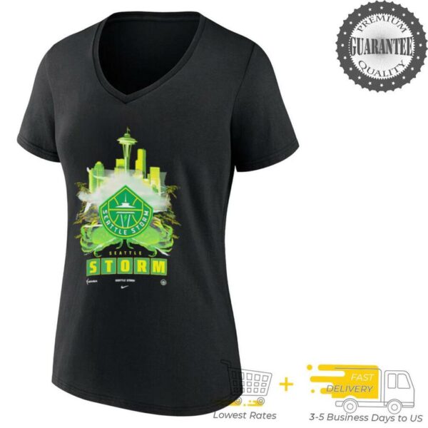 Seattle Storm green city shirt