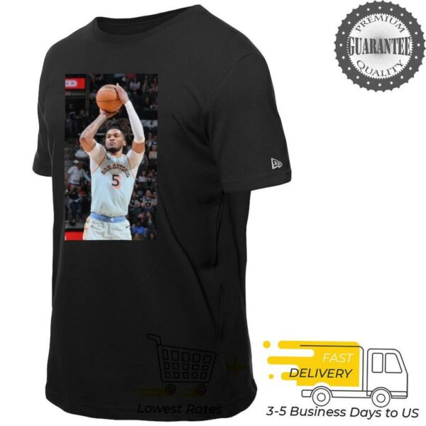 Spurs’ Castle named NBA rookie of the year shirt