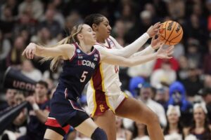 USCs Tournament Ends Against Bueckers and Dominant UConn 2