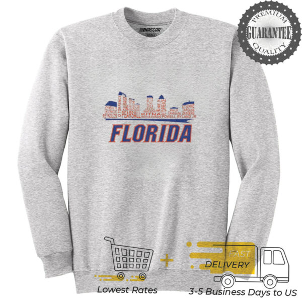 University of Florida team names graphic 2025 shirt