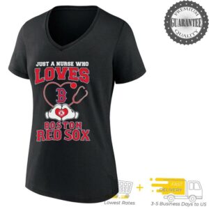 Just a nurse who loves Boston Red Sox shirt