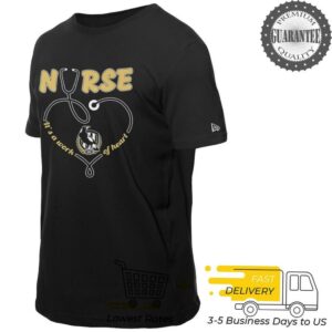 Collingwood FC nurse it’s a work of heart shirt