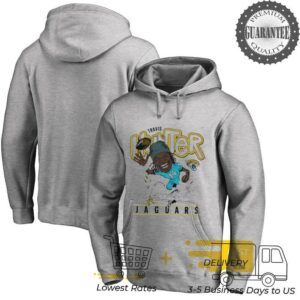 Jacksonville Jaguars Travis Hunter caricature shirt