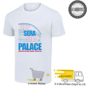 Qeu Sera Sera Palace Emirates FA Cup Final Saturday 17th May 2025 shirt