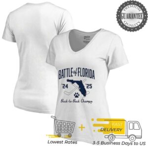 Florida Hockey Battle of Florida 24 25 back to back Champs shirt