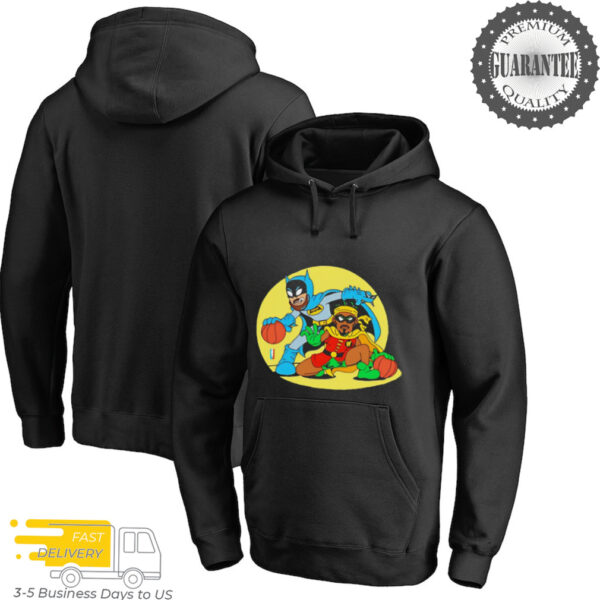 Batman and Robin Warriors basketball shirt