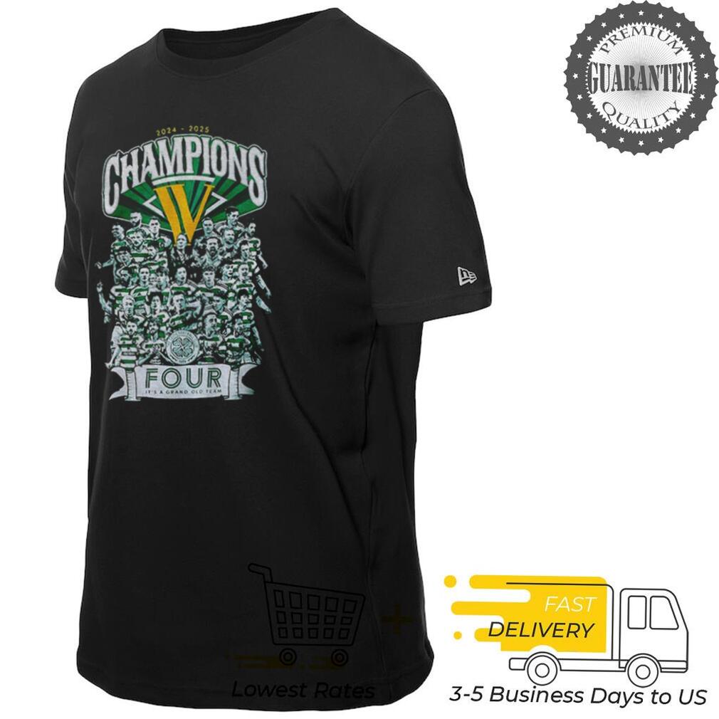 Celtics football club four it’s a grand old team 2024 2025 champion shirt Celtics football club four it’s a grand old team 2024 2025 champion shirt