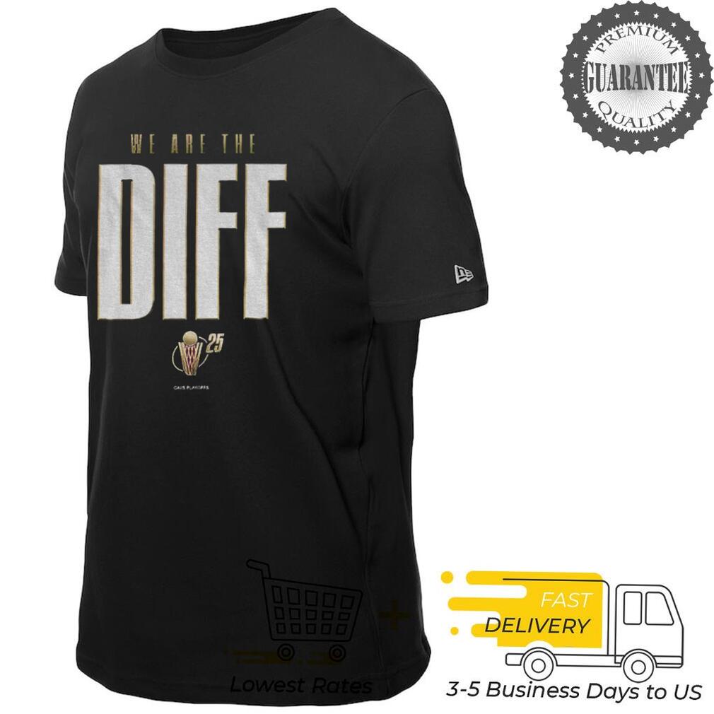 Cleveland Cavaliers we are the diff 2025 NBA playoffs shirt Cleveland Cavaliers we are the diff 2025 NBA playoffs shirt