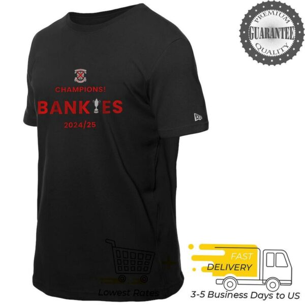 Clydebank FC Champions Bankies 2024 2025 shirt