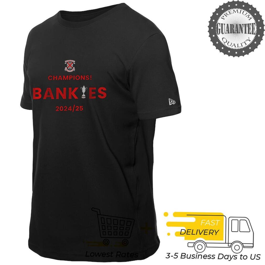 Clydebank FC Champions Bankies 2024 2025 shirt Clydebank FC Champions Bankies 2024 2025 shirt