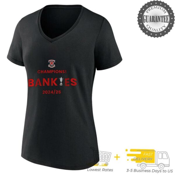 Clydebank FC Champions Bankies 2024 2025 shirt