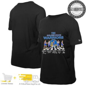 The Golden State Warriors Abbey Road Jonathan Kuminga Brandin Podziemski Draymond Green signatures shirt