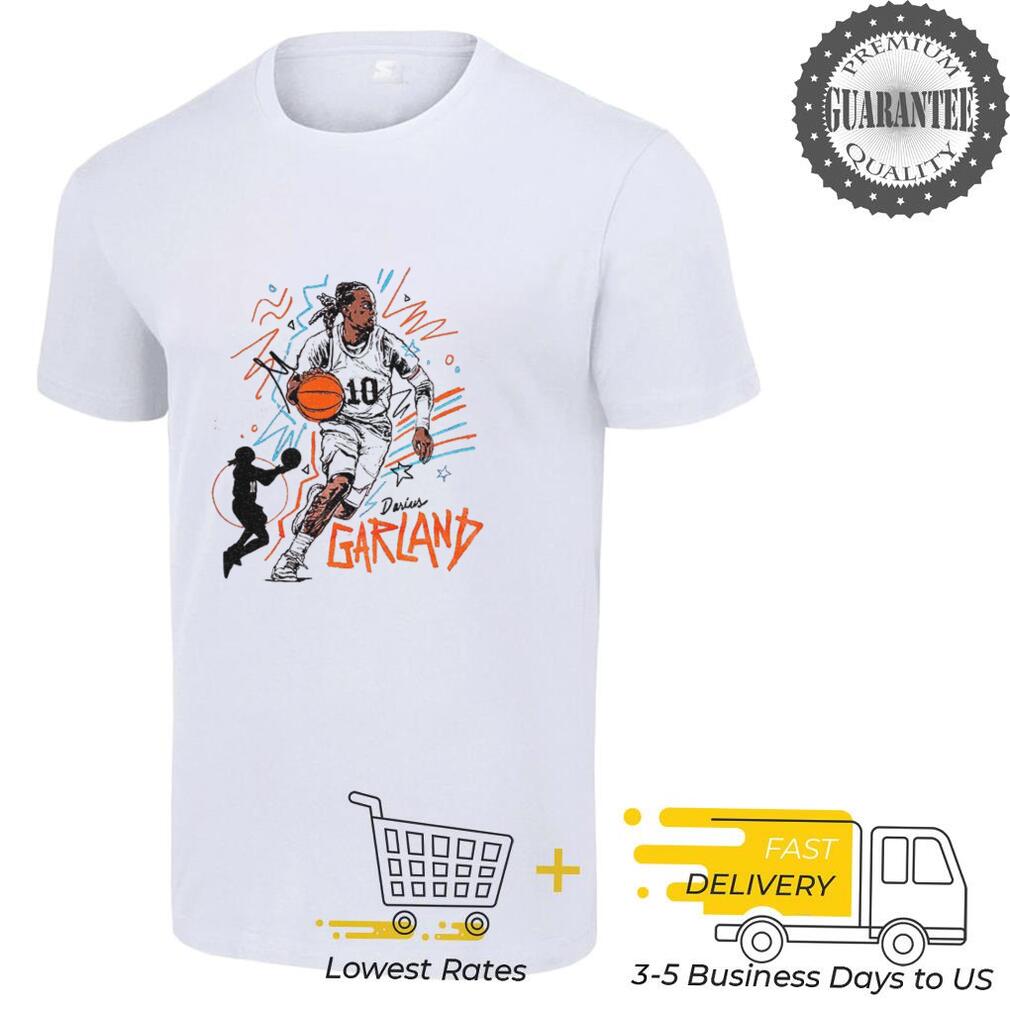 Darius Garland Cleveland Cavaliers 10 NBA Playoffs 2025 shirt Darius Garland Cleveland Cavaliers 10 NBA Playoffs 2025 shirt