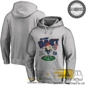 New York Giants Jaxson Dart bright lights big plays caricature shirt