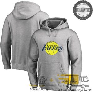 Luck the Fakers Fuck Los Angeles Lakers funny NBA shirt