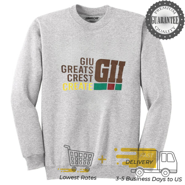 Giu great’s crest create shirt
