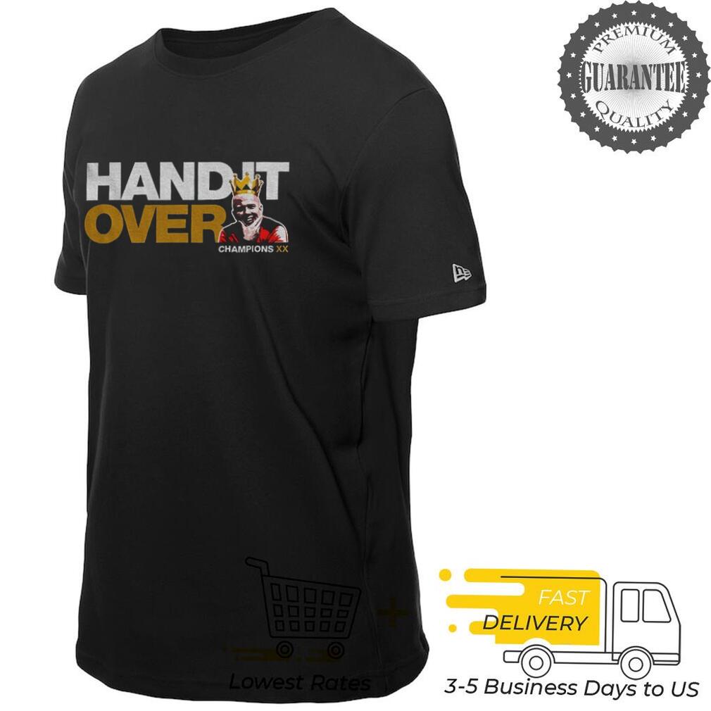 Hand It Over Champions 20 Liverpool FC Coach Jurgen Klopp shirt Hand It Over Champions 20 Liverpool FC Coach Jurgen Klopp shirt