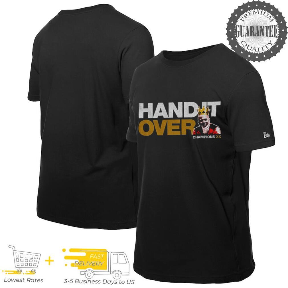 Hand It Over Champions 20 Liverpool FC Coach Jurgen Klopp shirt Hand It Over Champions 20 Liverpool FC Coach Jurgen Klopp shirt