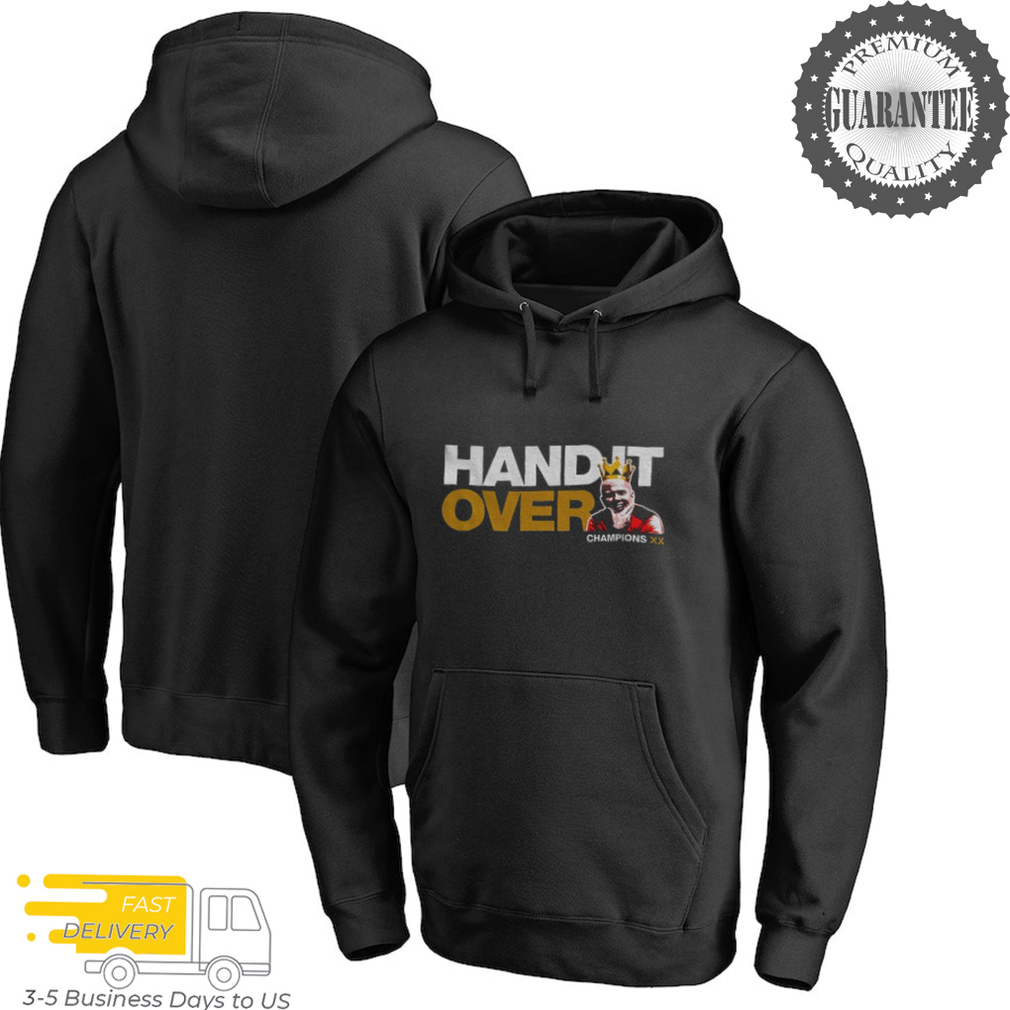 Hand It Over Champions 20 Liverpool FC Coach Jurgen Klopp shirt Hand It Over Champions 20 Liverpool FC Coach Jurgen Klopp shirt