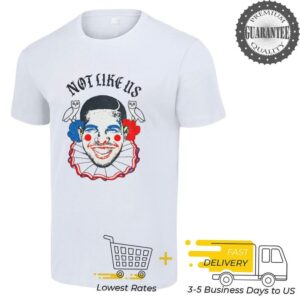 Drake clown not like us shirt