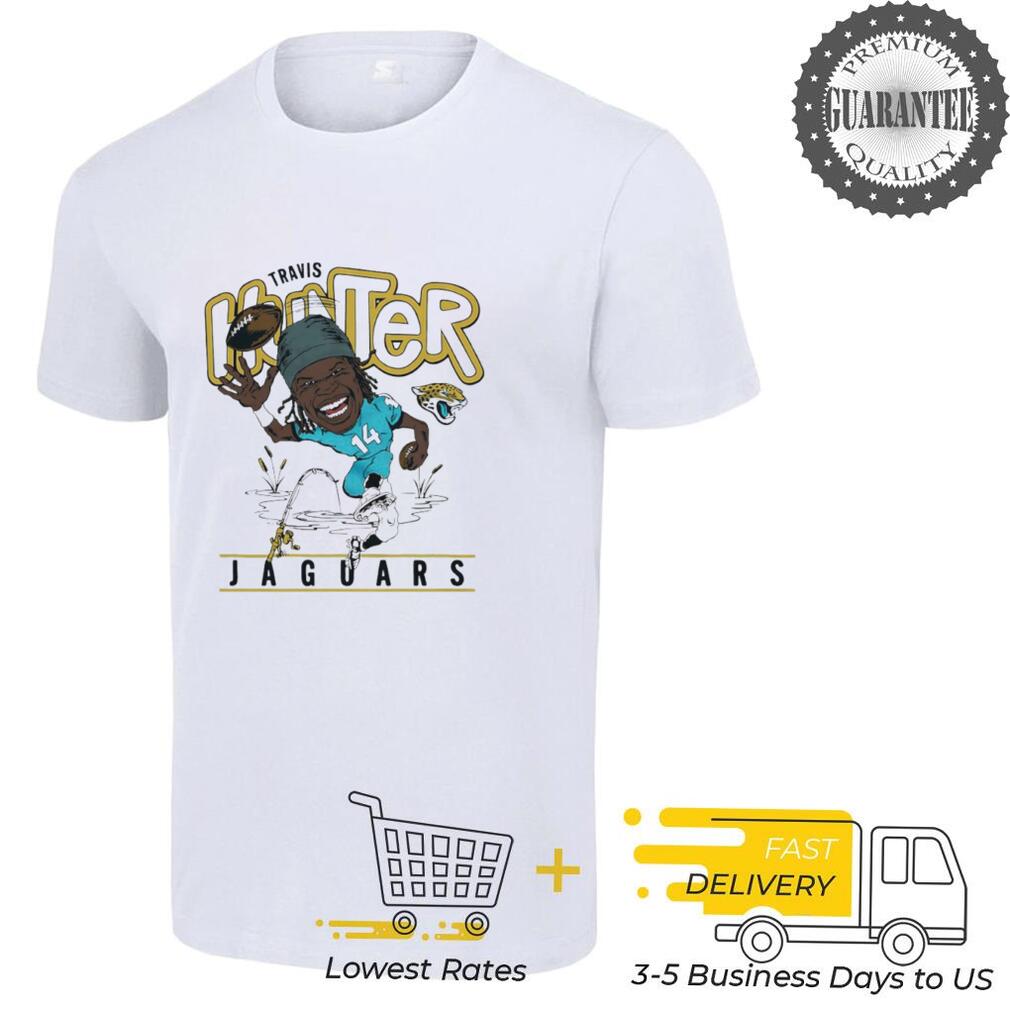 Jacksonville Jaguars Travis Hunter caricature shirt Jacksonville Jaguars Travis Hunter caricature shirt