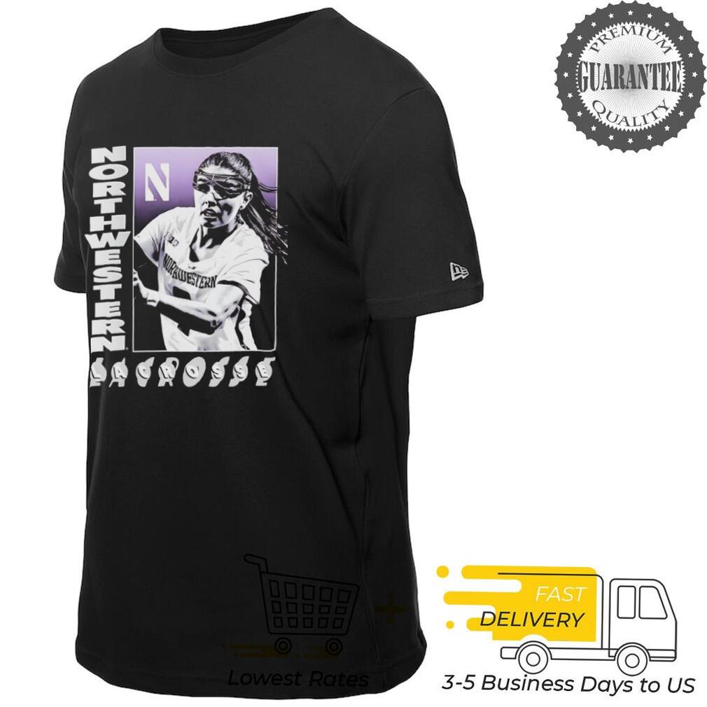 Jaylen Rosga Northwestern box retro shirt Jaylen Rosga Northwestern box retro shirt