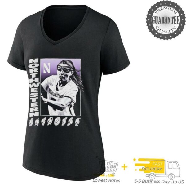 Jaylen Rosga Northwestern box retro shirt