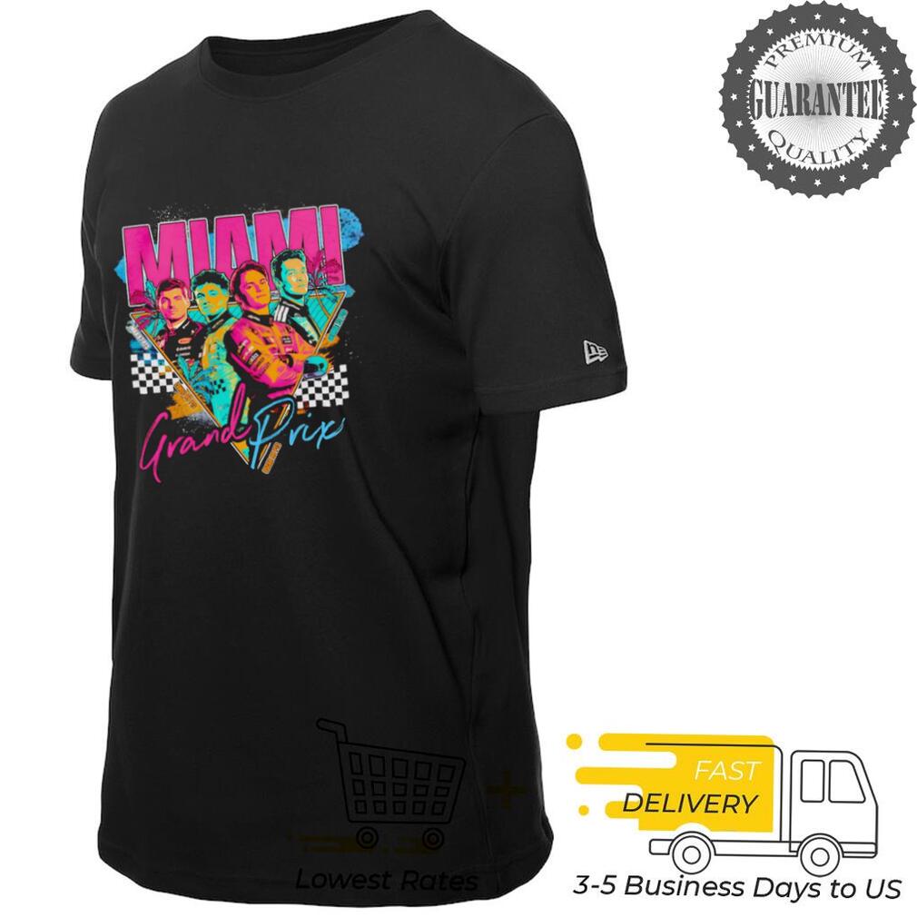 Miami Grand Prix pastel palm trees shirt Miami Grand Prix pastel palm trees shirt