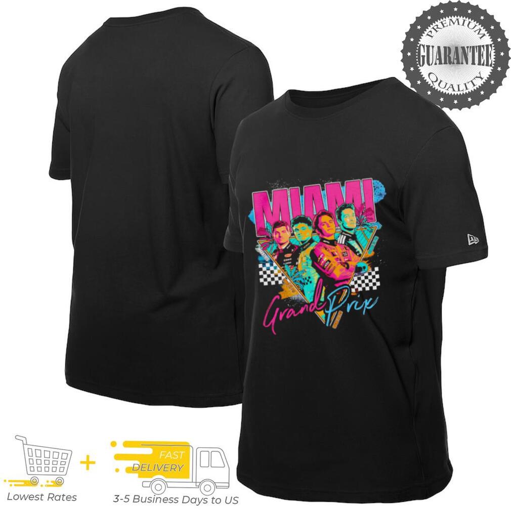 Miami Grand Prix pastel palm trees shirt Miami Grand Prix pastel palm trees shirt