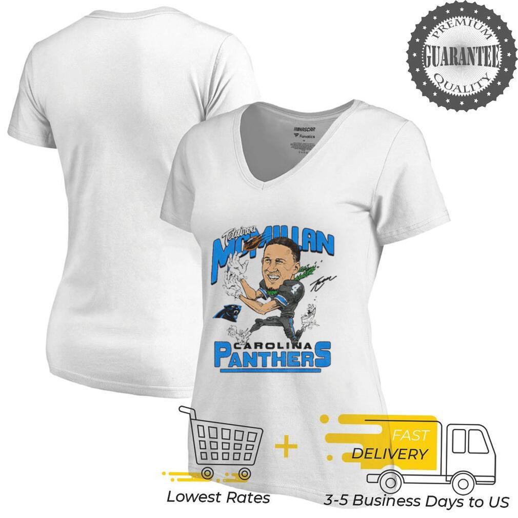 Panthers Tetairoa McMillan Signature cartoon football player shirt Panthers Tetairoa McMillan Signature cartoon football player shirt