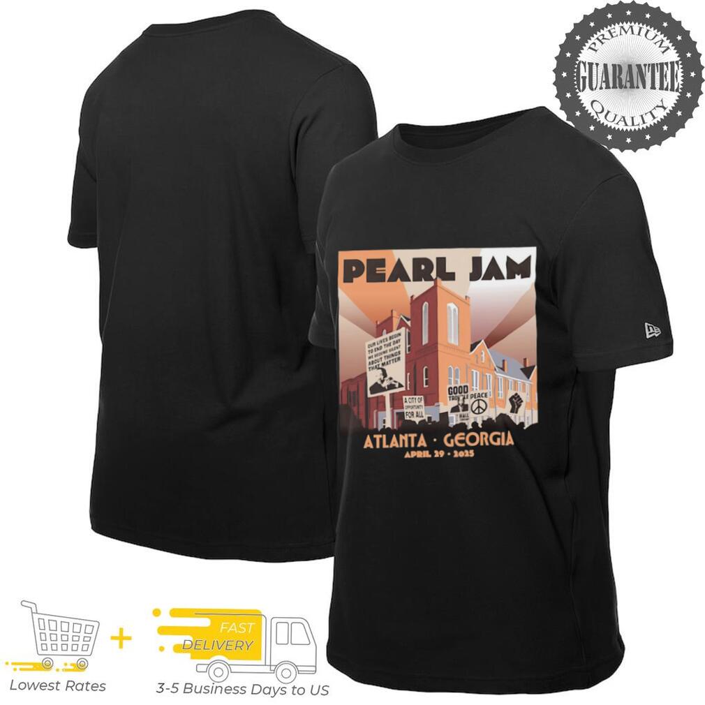 Pearl Jam Atlanta Georgia April 29 2025 shirt Pearl Jam Atlanta Georgia April 29 2025 shirt