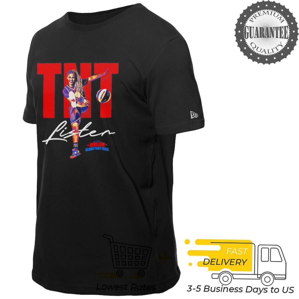 TNT Lister Harlem Globetrotters Pass shirt TNT Lister Harlem Globetrotters Pass shirt