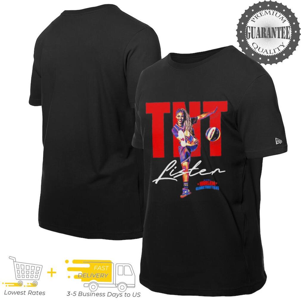 TNT Lister Harlem Globetrotters Pass shirt TNT Lister Harlem Globetrotters Pass shirt