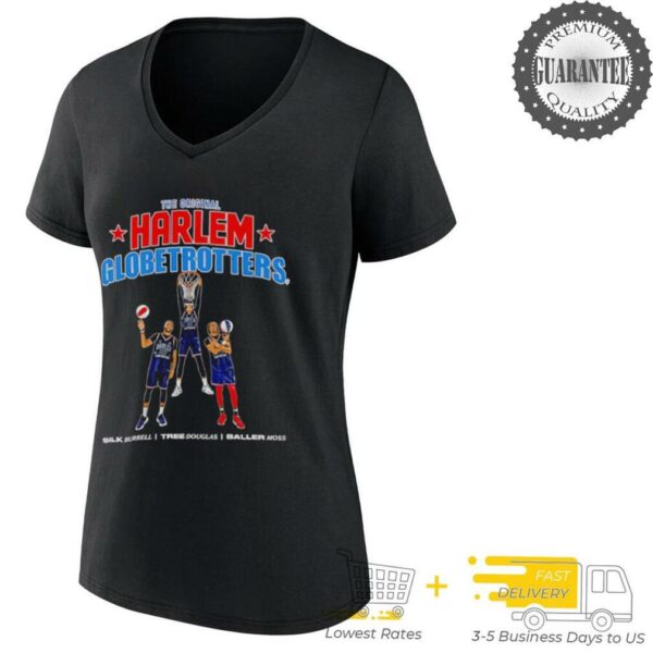 The original Harlem Globetrotters trio shirt