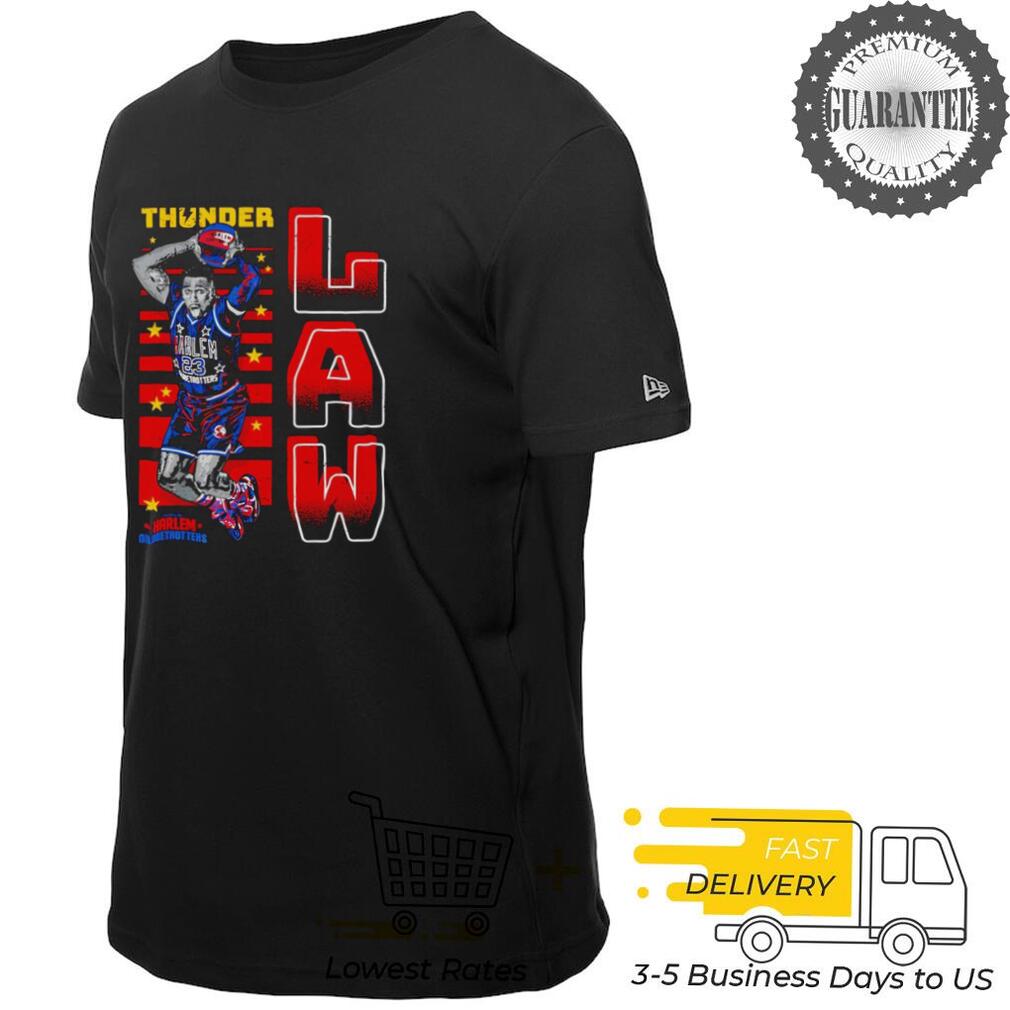 Thunder Law Harlem Globetrotters Jam shirt Thunder Law Harlem Globetrotters Jam shirt