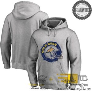 Montana State Bobcats 2025 gold rush football helmet shirt