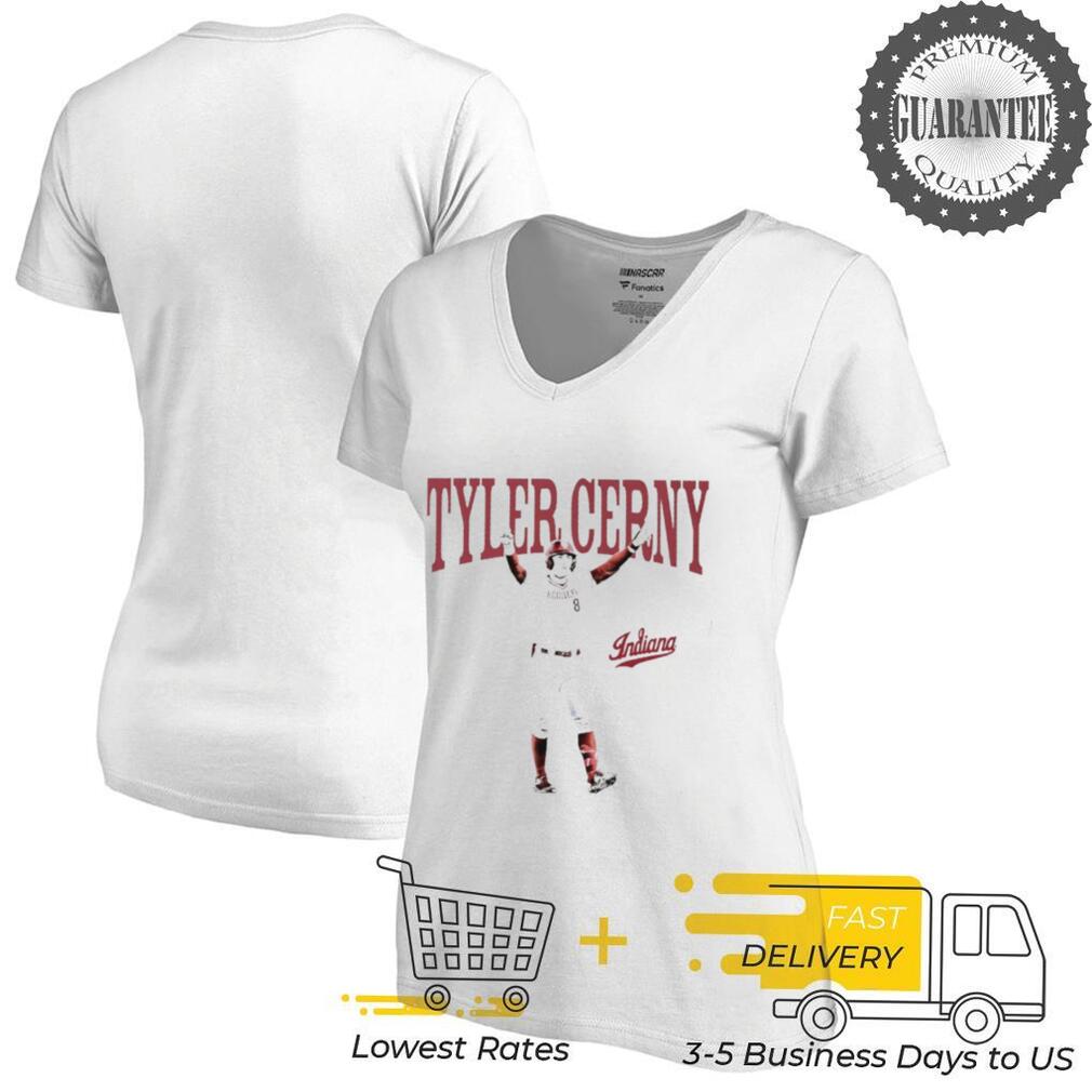 Tyler Cerny Indiana baseball cartoon shirt Tyler Cerny Indiana baseball cartoon shirt