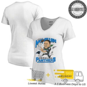 Panthers Tetairoa McMillan Signature cartoon football player shirt